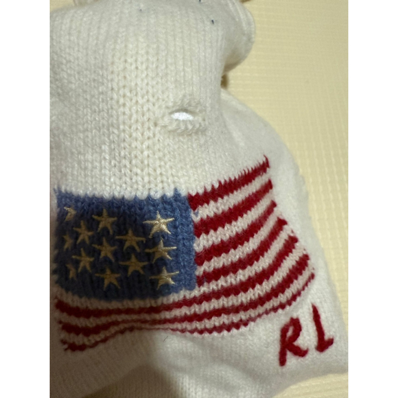 Ralph Lauren Pet Flag Wool-Blend Dog Sweater - Picture 8 of 12